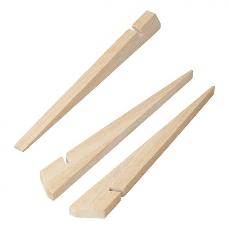 Tentharing 30cm hout (4 stuks)