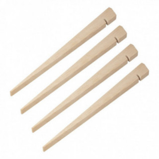 Tent peg 40cm wood (4 pieces)