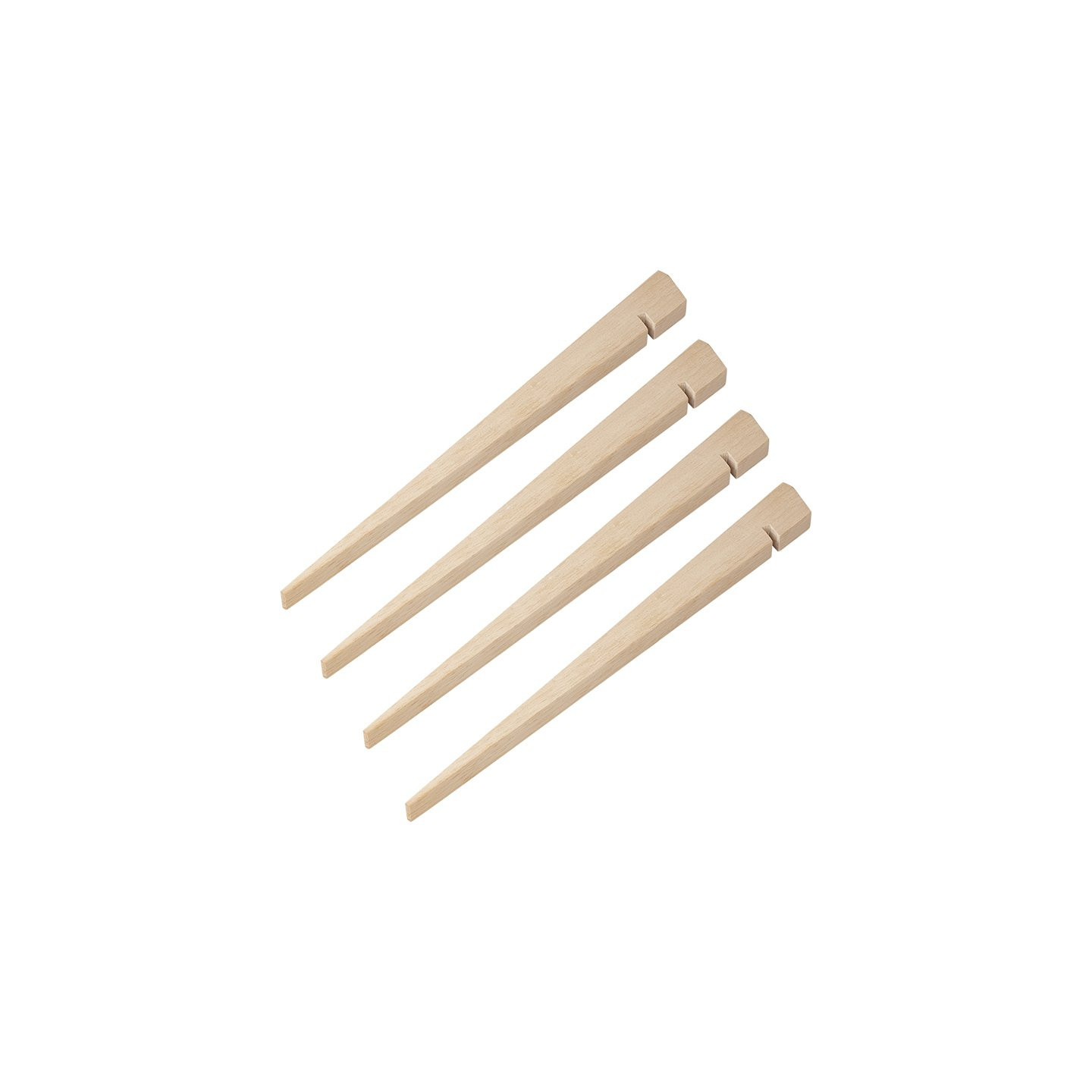 Tent peg 40cm wood (4 pieces)