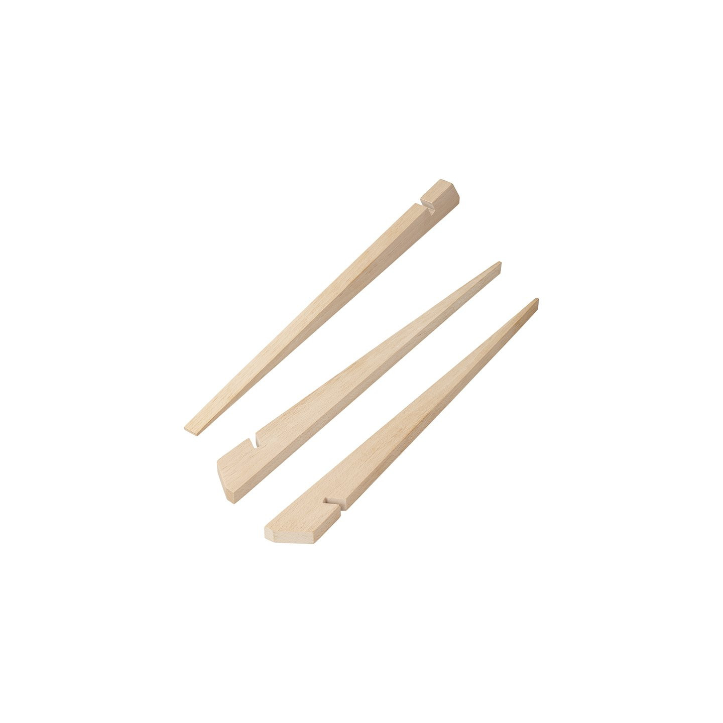 Tent peg 40cm wood (4 pieces)