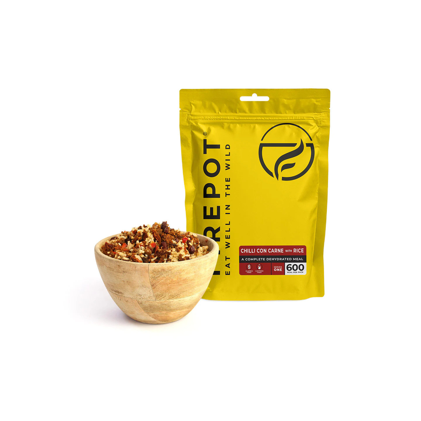 Firepot - Chilli con carne with rice - Dehydrated meal