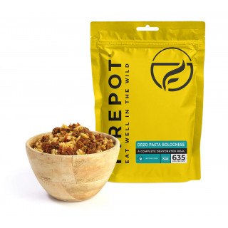 Firepot - Orzo nudeln bolognese - Dehydrierte mahlzeit