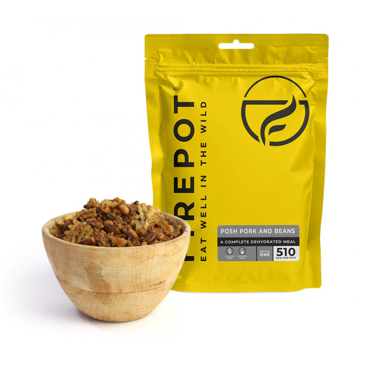 Firepot - Porc avec haricots - Repas déshydraté