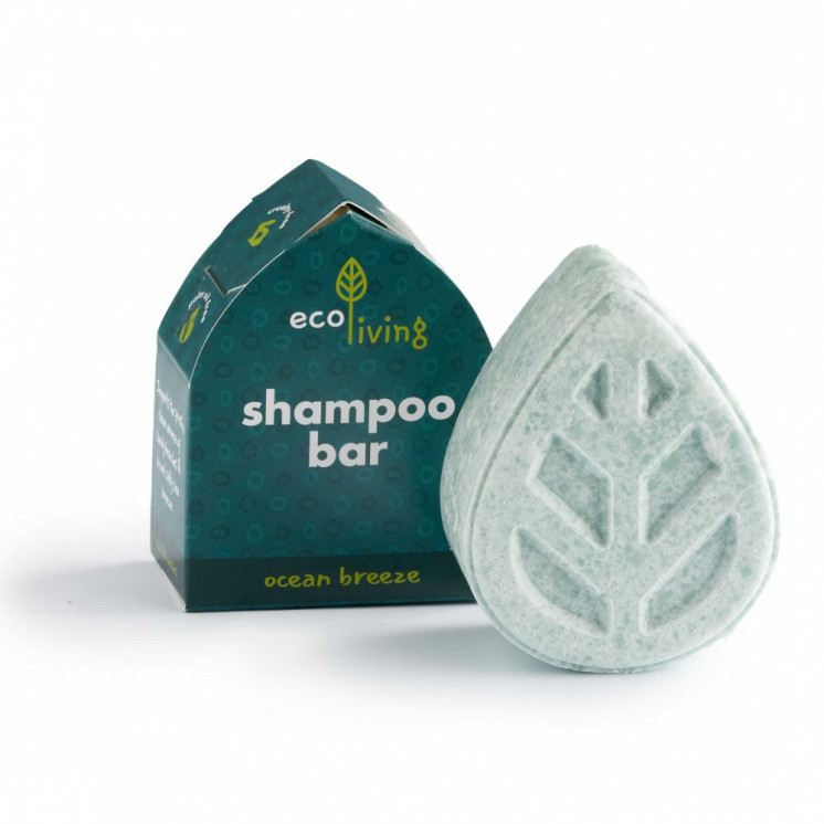 EcoLiving - ocean breeze shampoo bar – vegan & soap-free