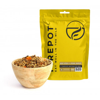 Firepot - Beef stew with pearl barley - Dehydrated meal