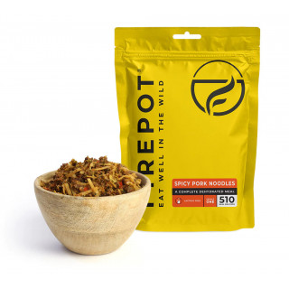 Firepot - Spicy pork noodles - Dehydrated meal