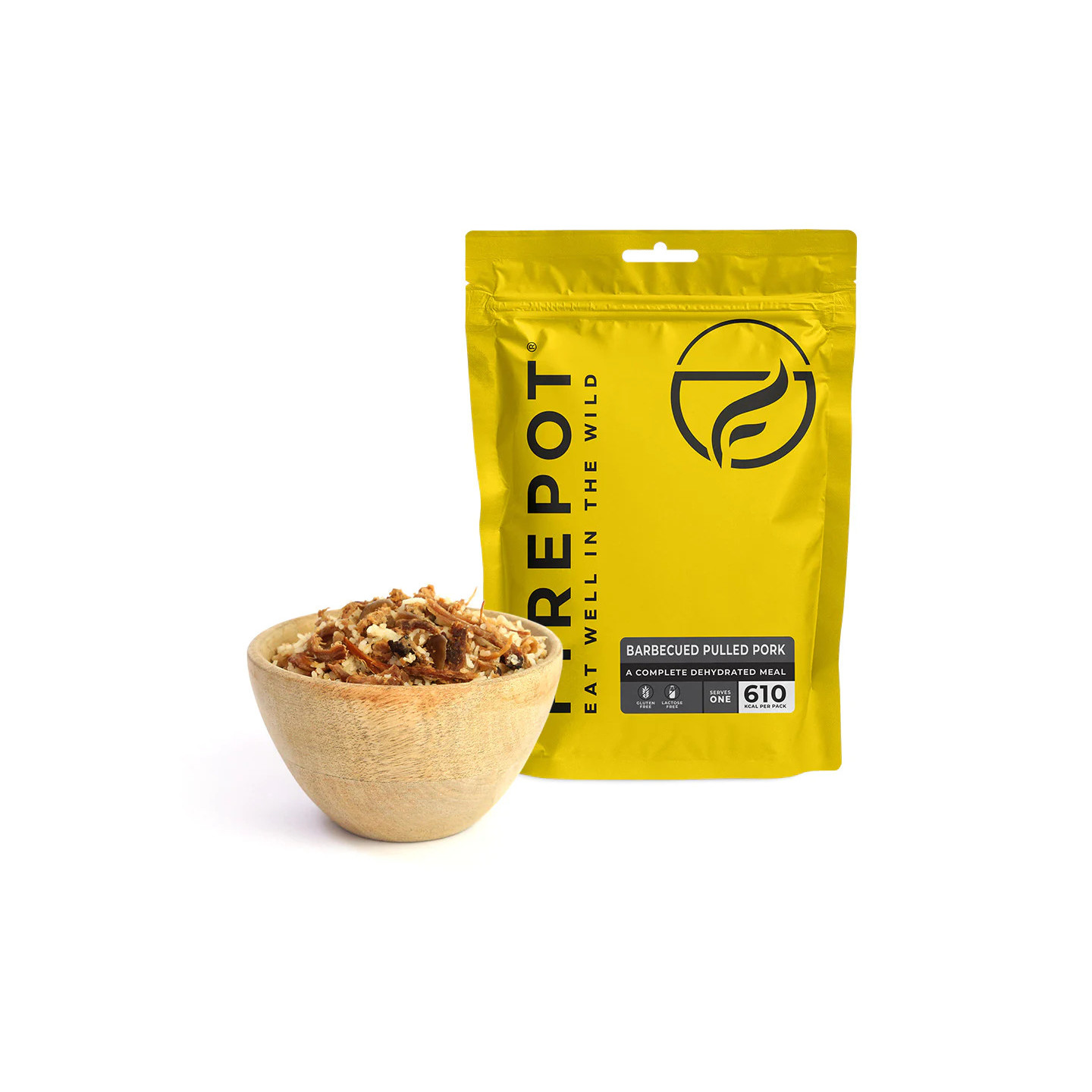 Firepot - Barbecued pulled pork - Dehydrated meal