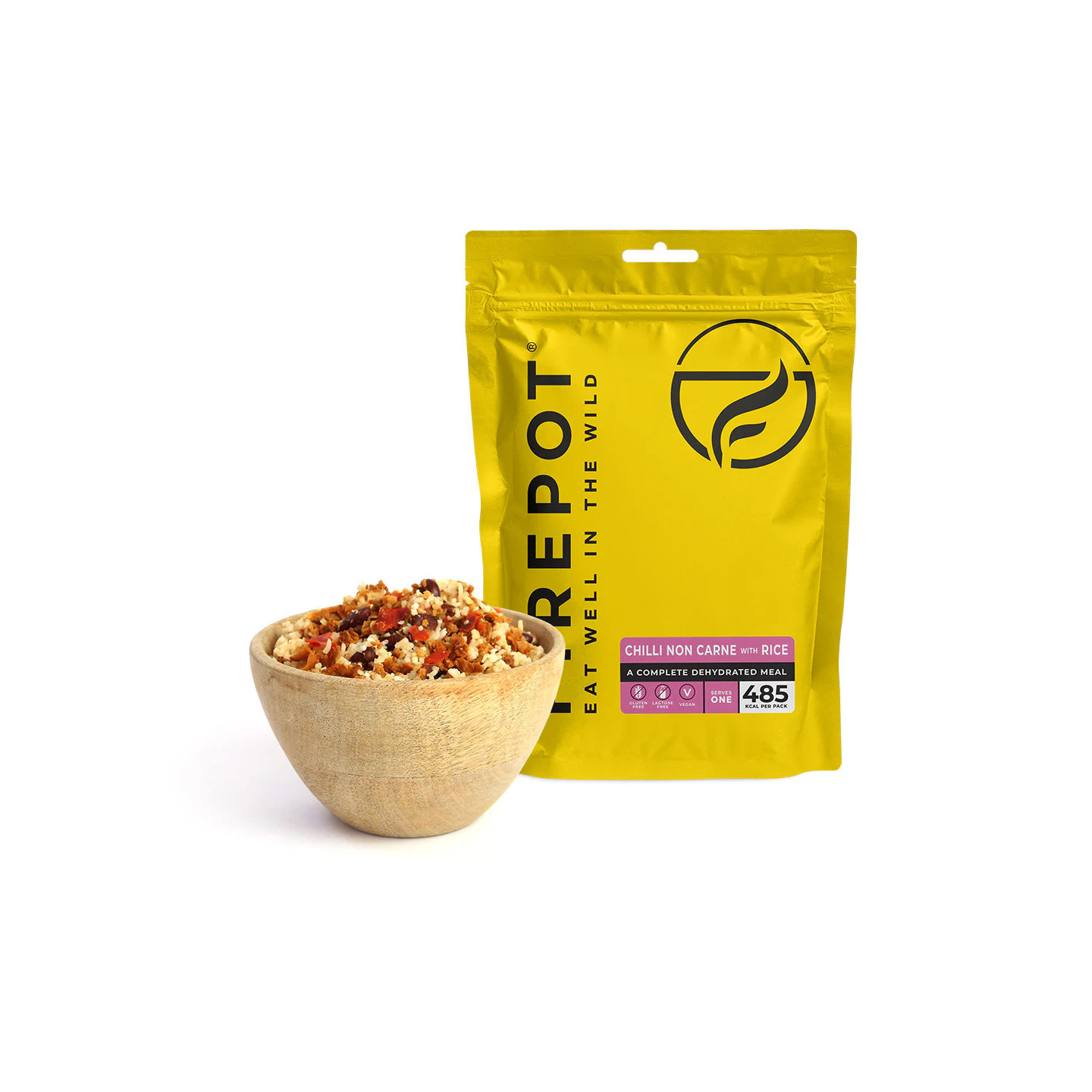 Firepot - Chili non carne avec riz - Repas déshydraté