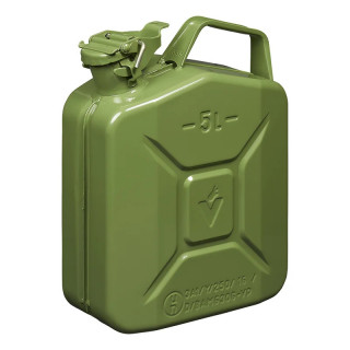 5L metal jerrycan - safe & durable use