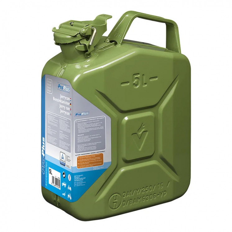 Jerrycan 5l metaal - veilig & duurzaam gebruik