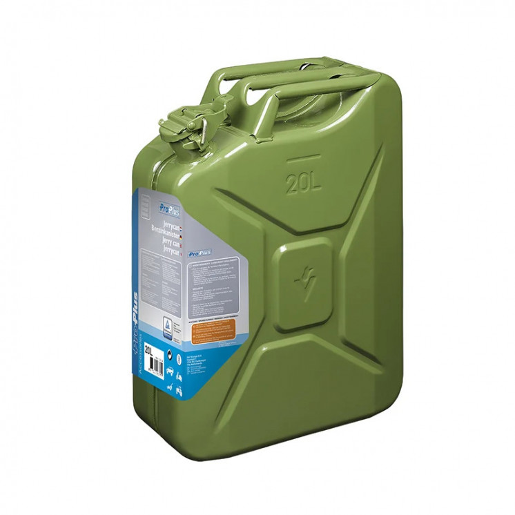 Jerrycan 20l metaal - veilig & duurzaam gebruik