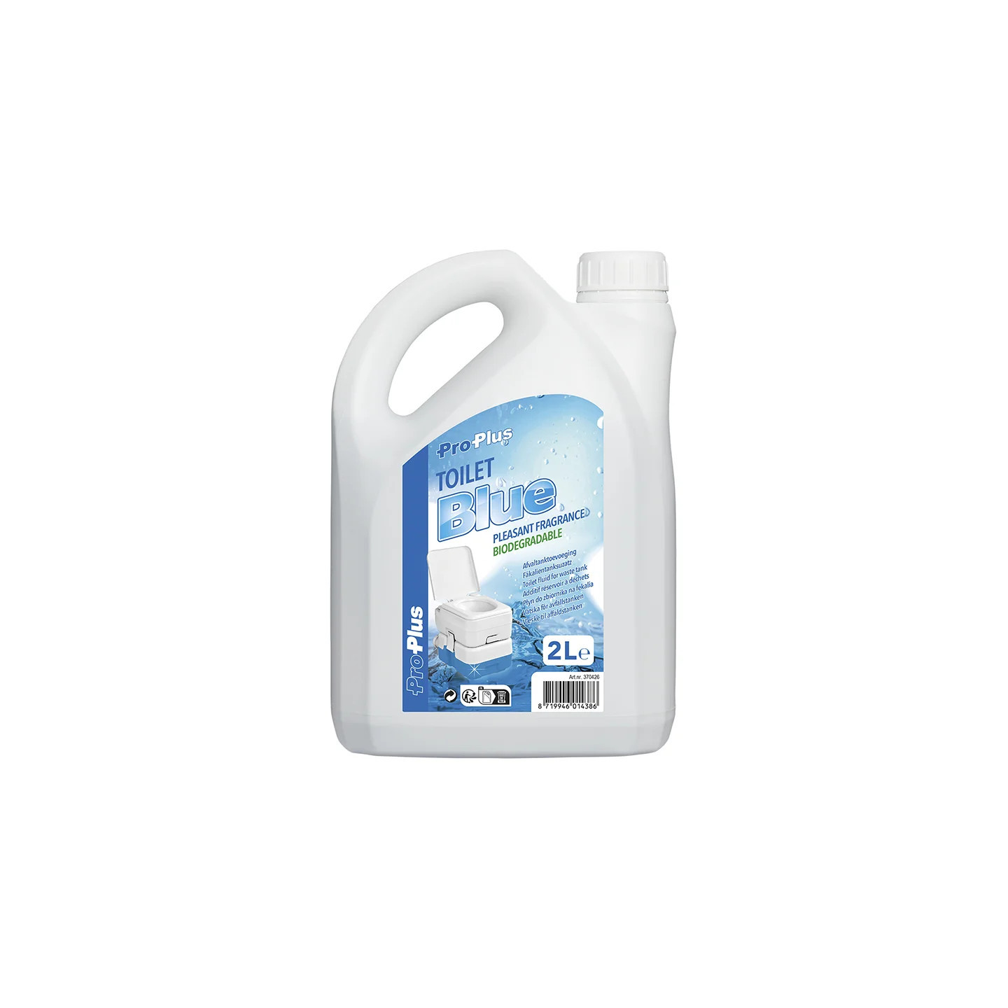 Toilet Fluid - 2-Liter Waste Tank Additive Blue