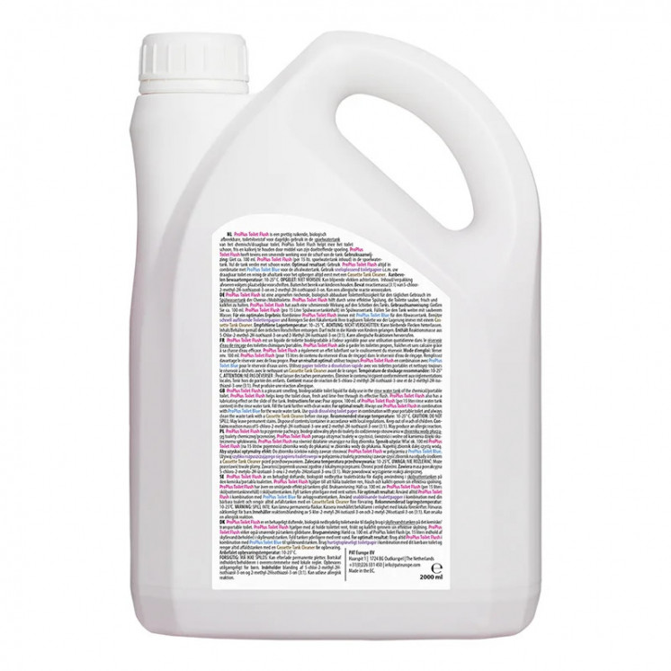 Toilet Fluid - 2-Liter Flush Water Additive Pink