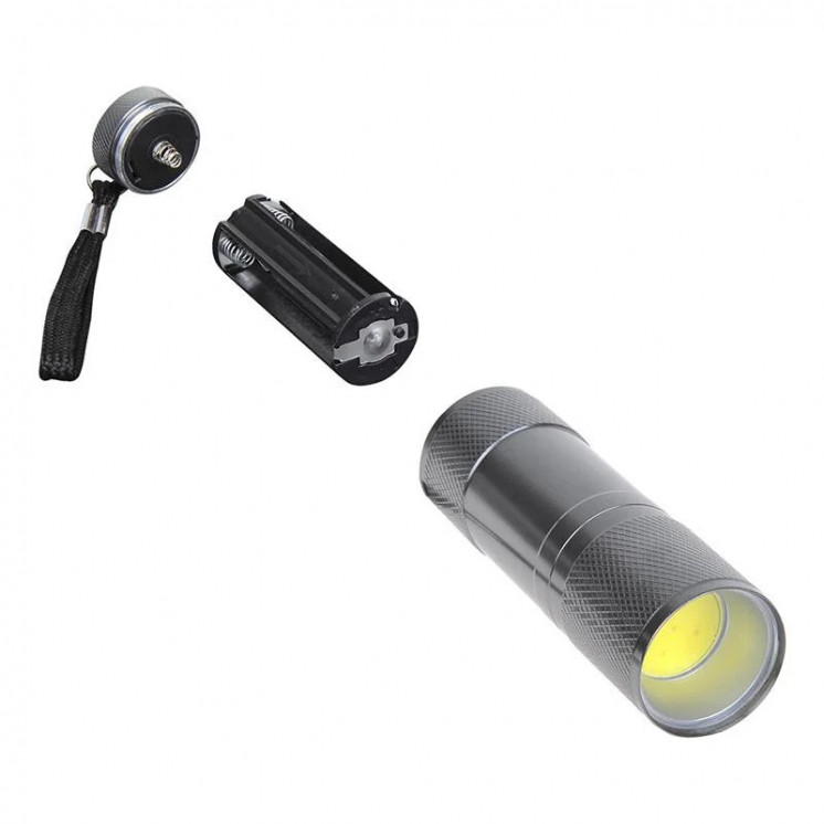 COB LED Aluminum Flashlight - Powerful & Durable Lighting