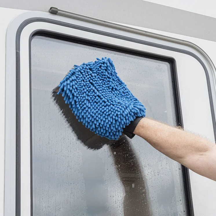 Chenille Microfiber Wash Mitt - Premium Cleaning Glove