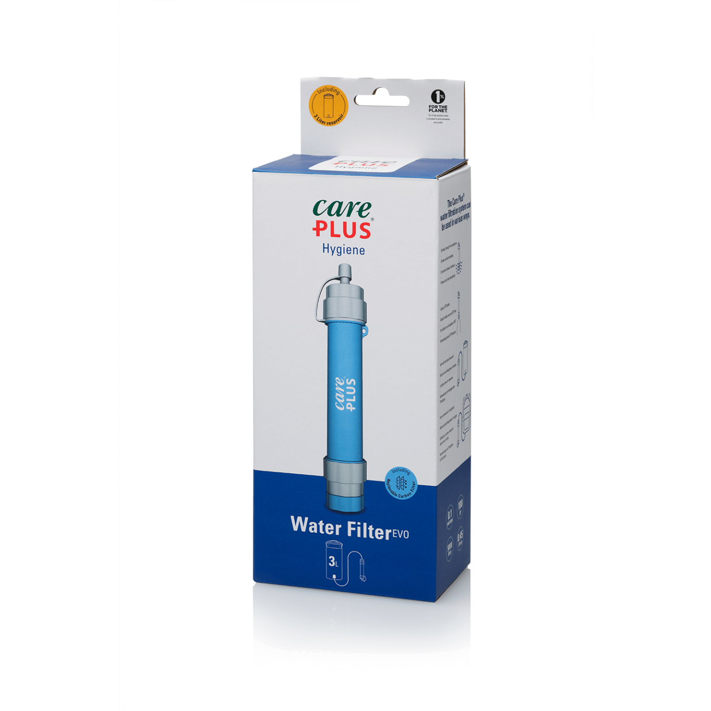 Care Plus Water Filter EVO - Compact & Reliable Water Purifier for Out