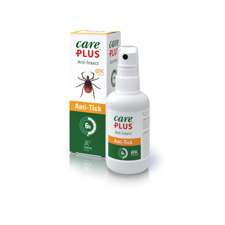 Care Plus Anti-Tick Spray 60 ml - Effective Protection Against Ticks