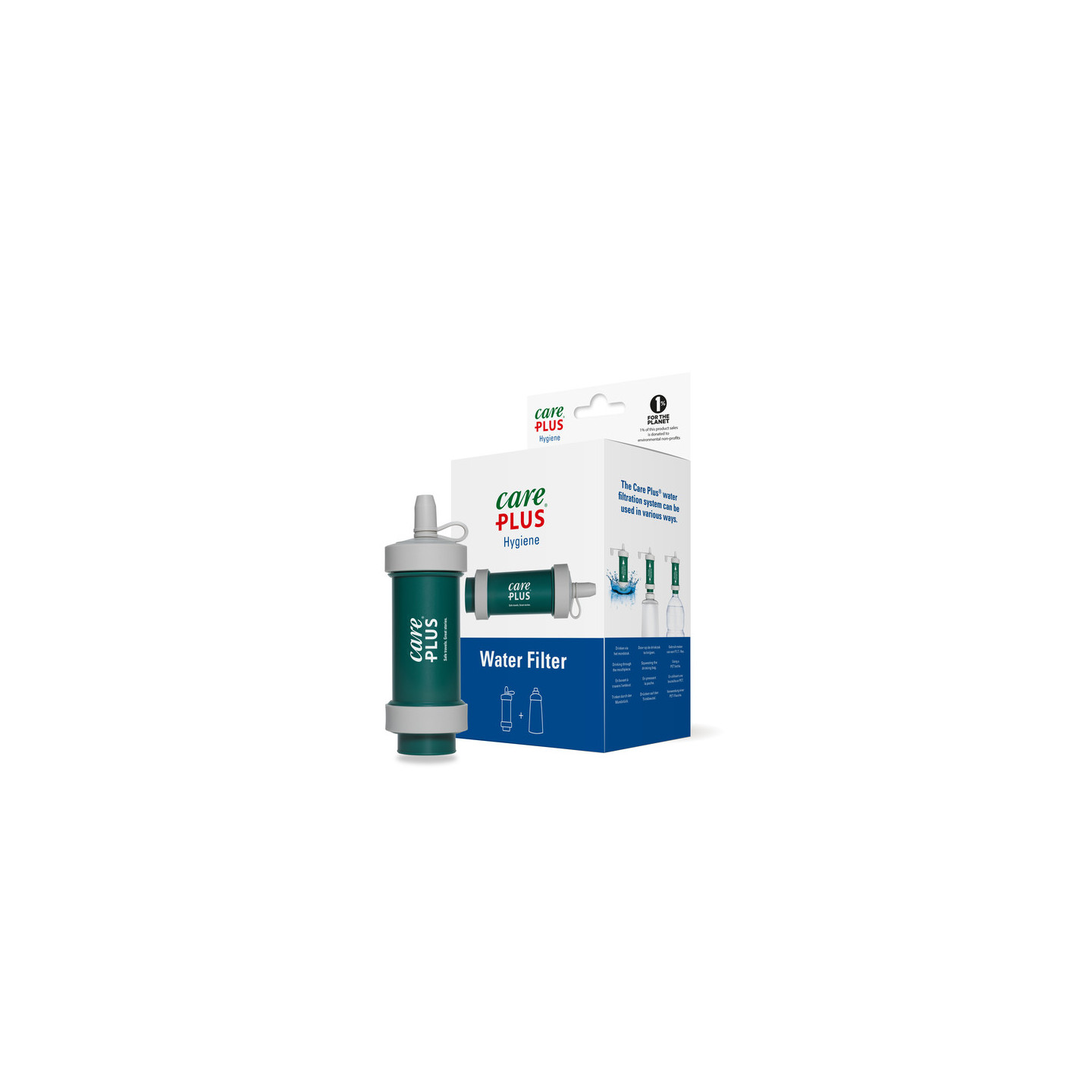 Care Plus Water Filter - Jungle Green - Betrouwbare Waterzuivering