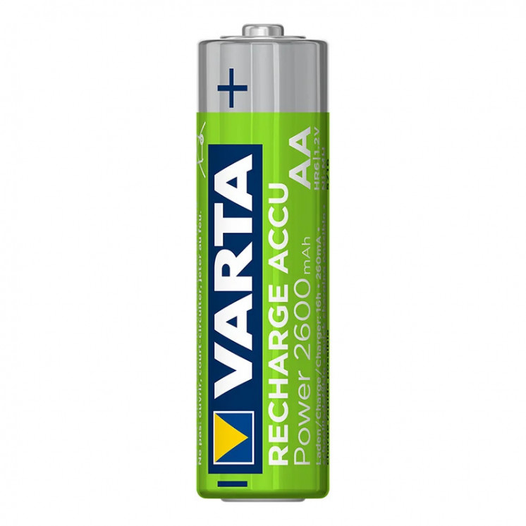 Wiederaufladbare Batterien 4x AA 2600 mAh