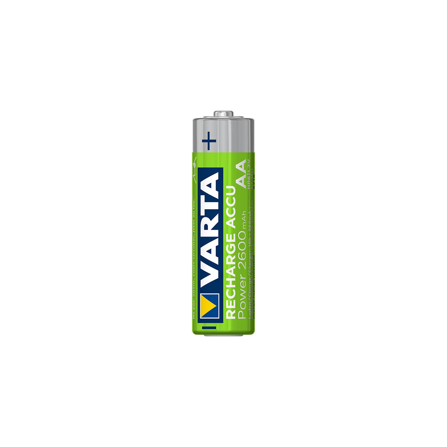 Rechargeable batteries 4x AA 2600 mAh