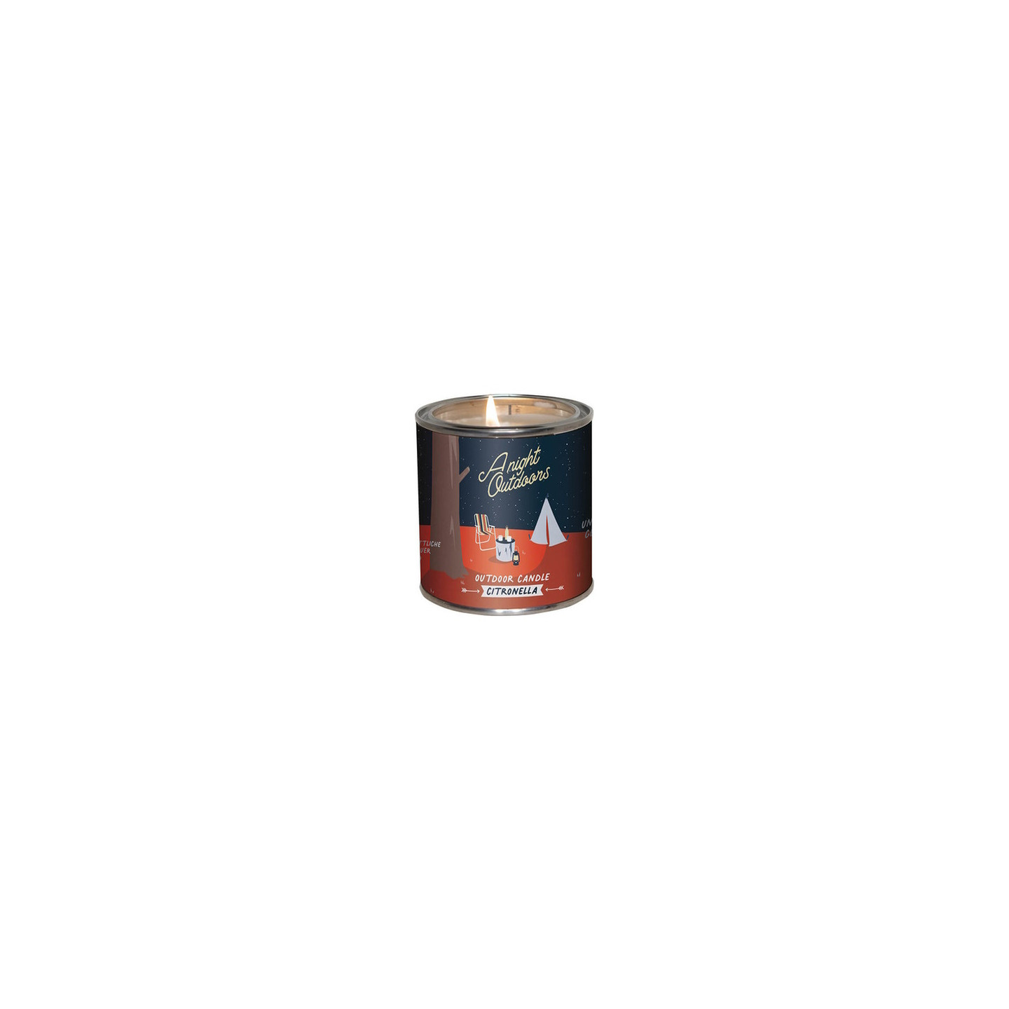 Canned candle - "A Night Outdoors"