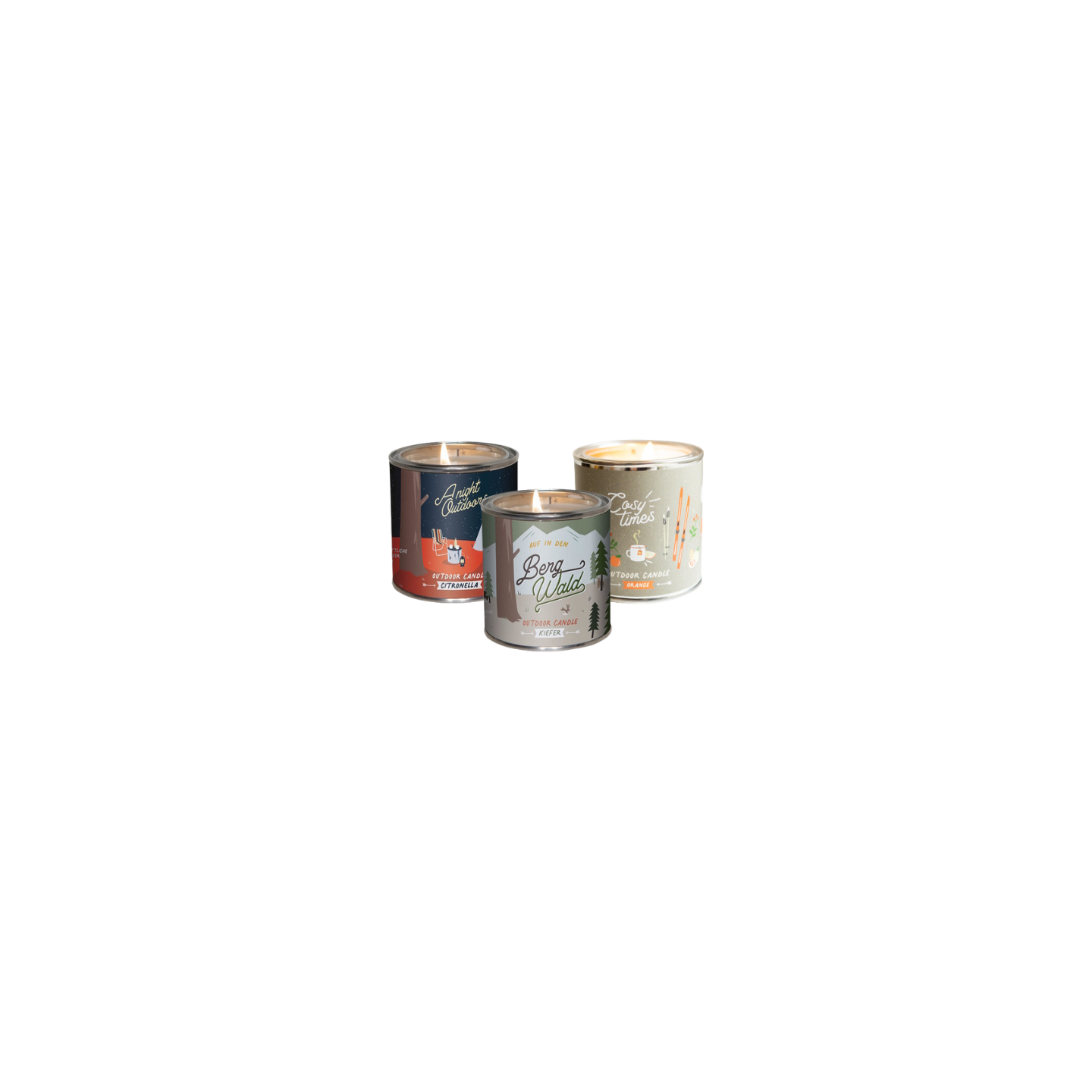 Bundle of Canned candles