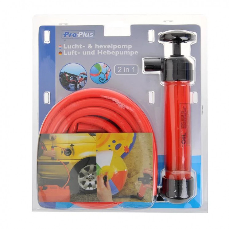 Air- & siphon pump (2-in-1)