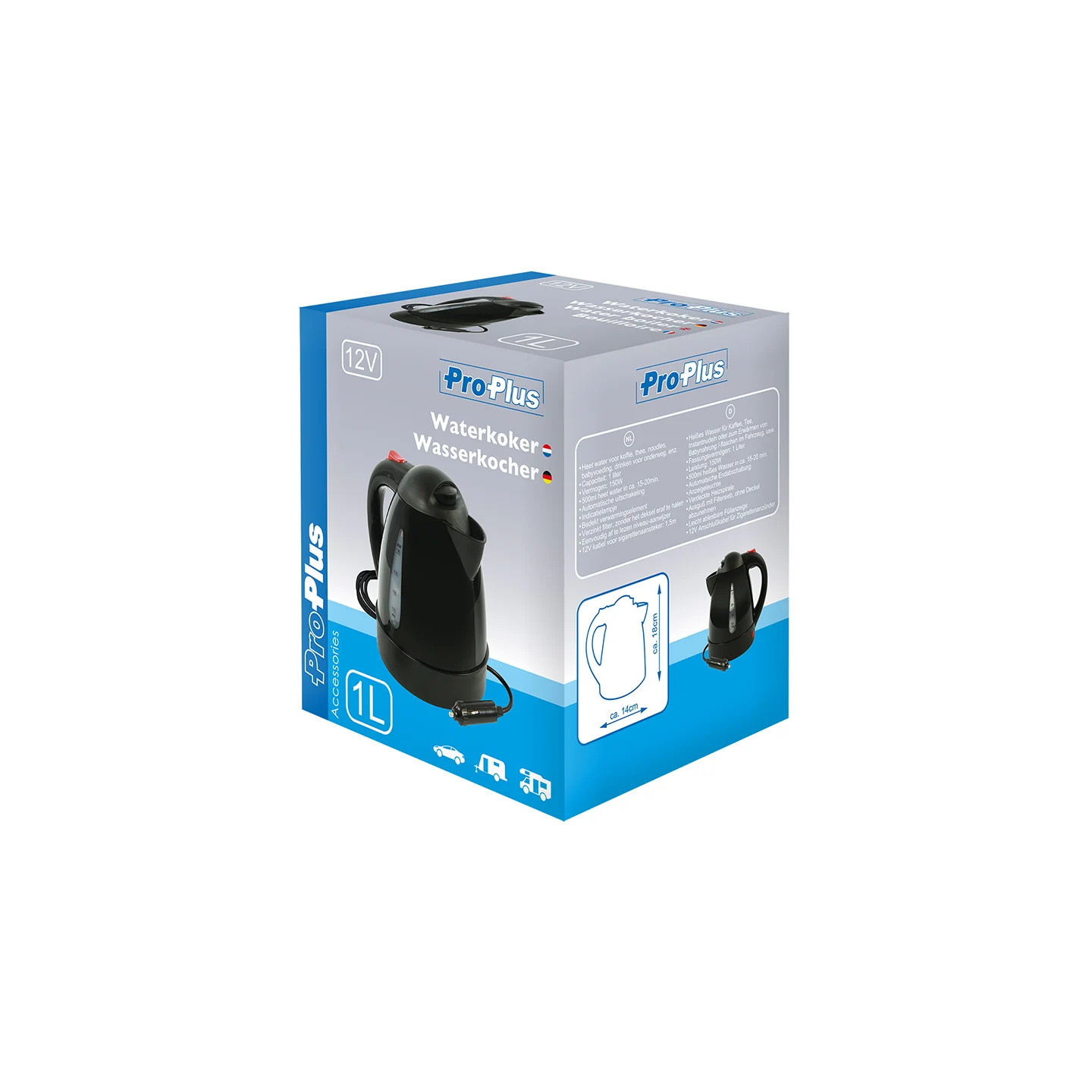 Bouilloire 1L (12V-150W)