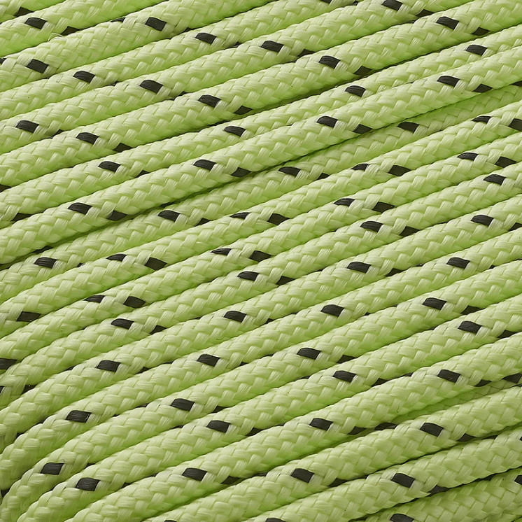 Glow-in-the-dark guy rope on reel (4mmx20m)