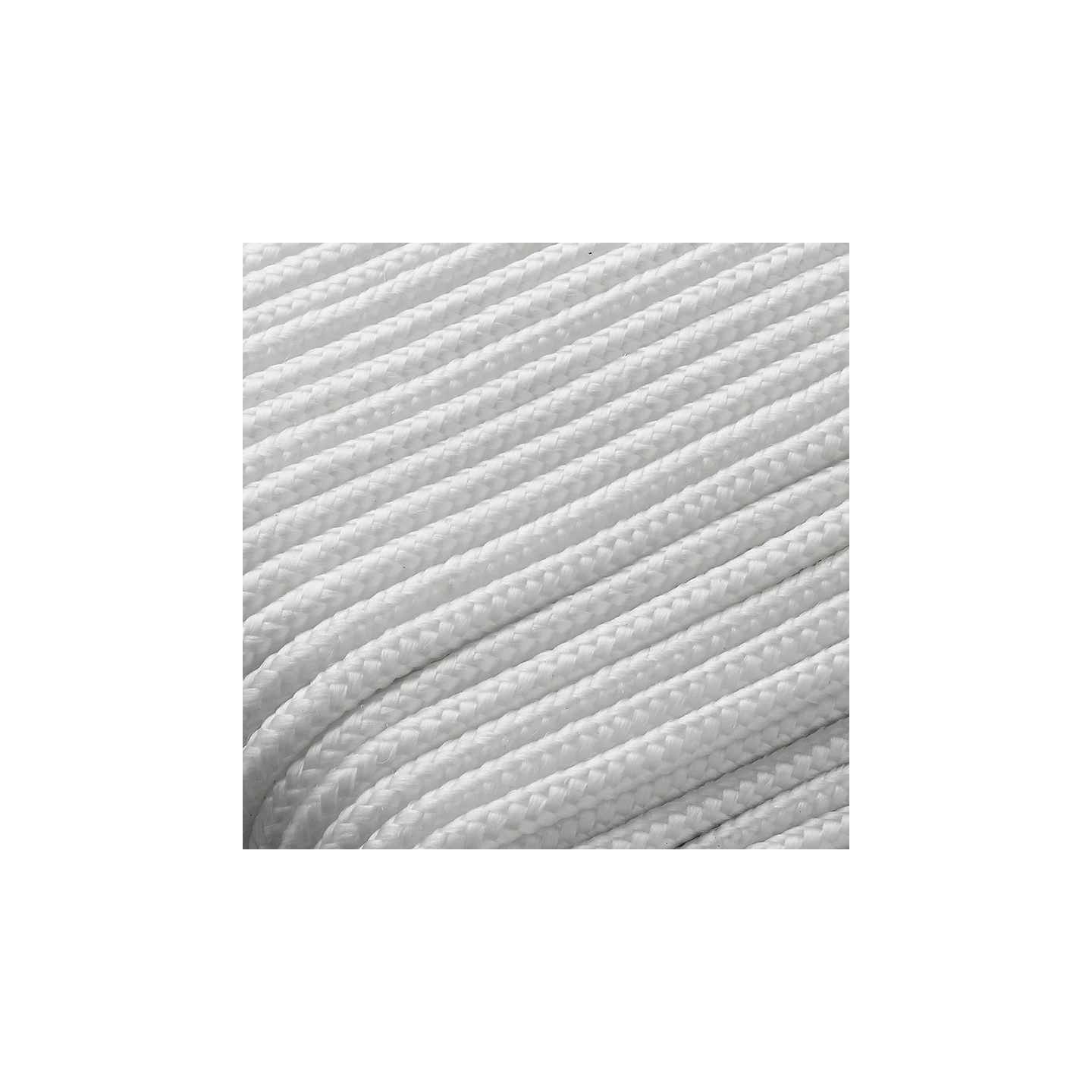 Corde de haubanage blanche sur bobine (4mmx20m)