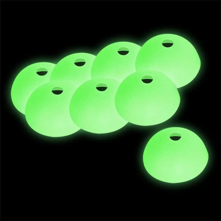 Glow-in-the-dark herring caps