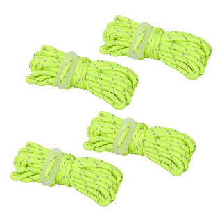 Guy line set fluorescent (4x 4m)