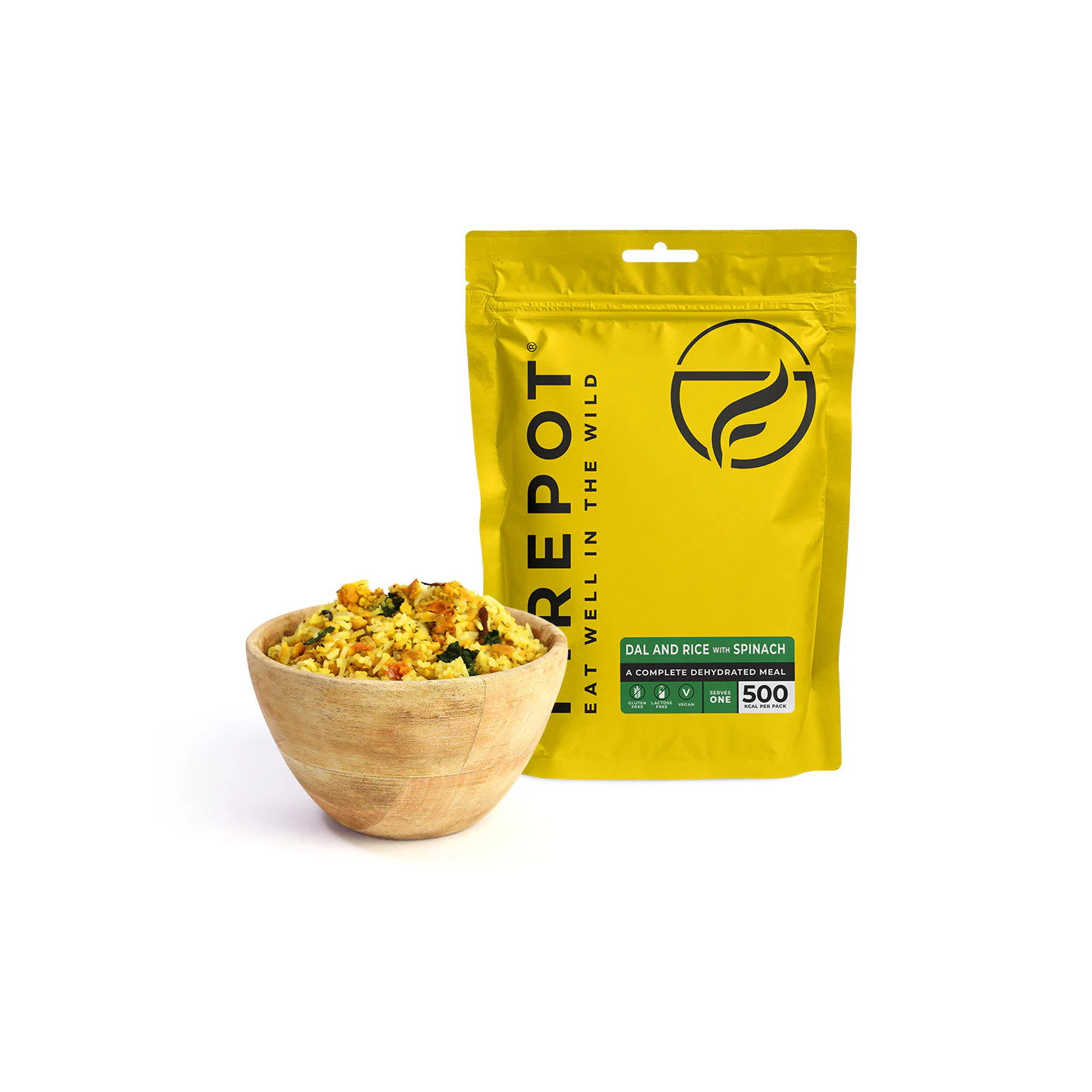 Firepot - Dal and rice with spinach - Dehydrated meal