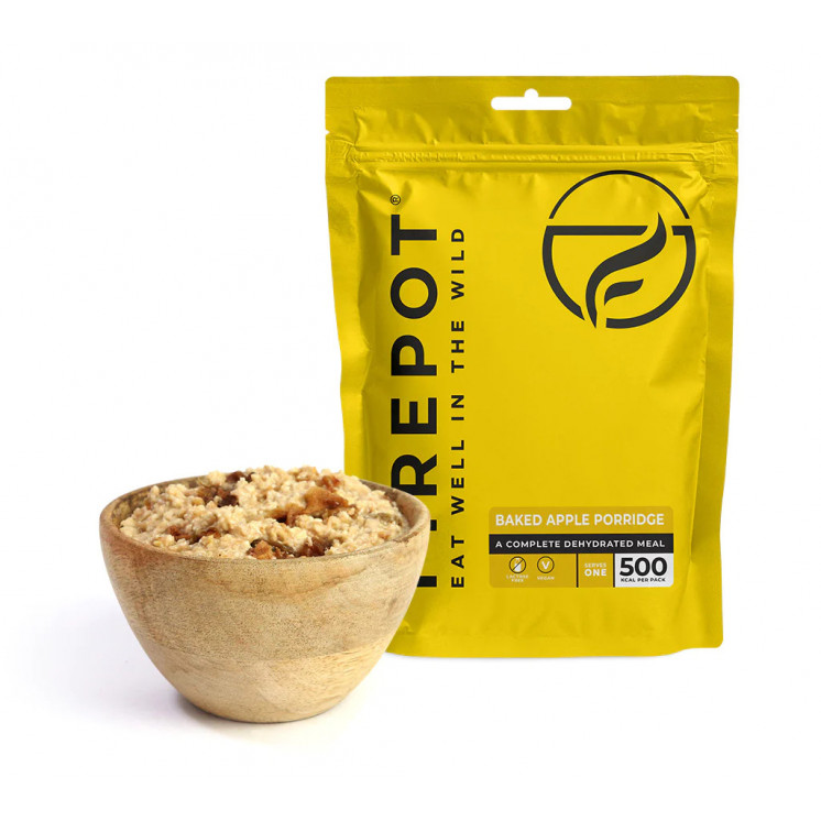 Firepot - Baked apple porridge - Dehydrated meal