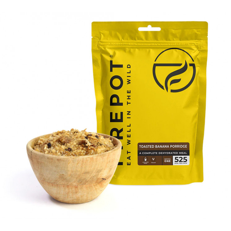 Firepot - Toasted banana porridge - Dehydrated meal