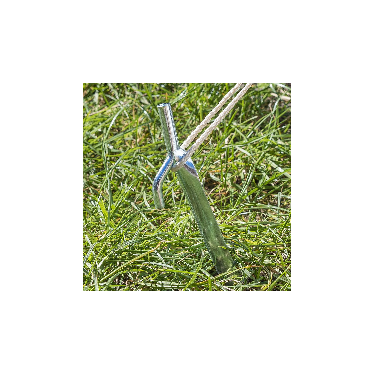 ProPlus - Metal tent peg 25 cm with hook - set of 6