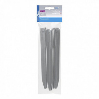 ProPlus - Half-round metal tent peg 22 cm - set of 10